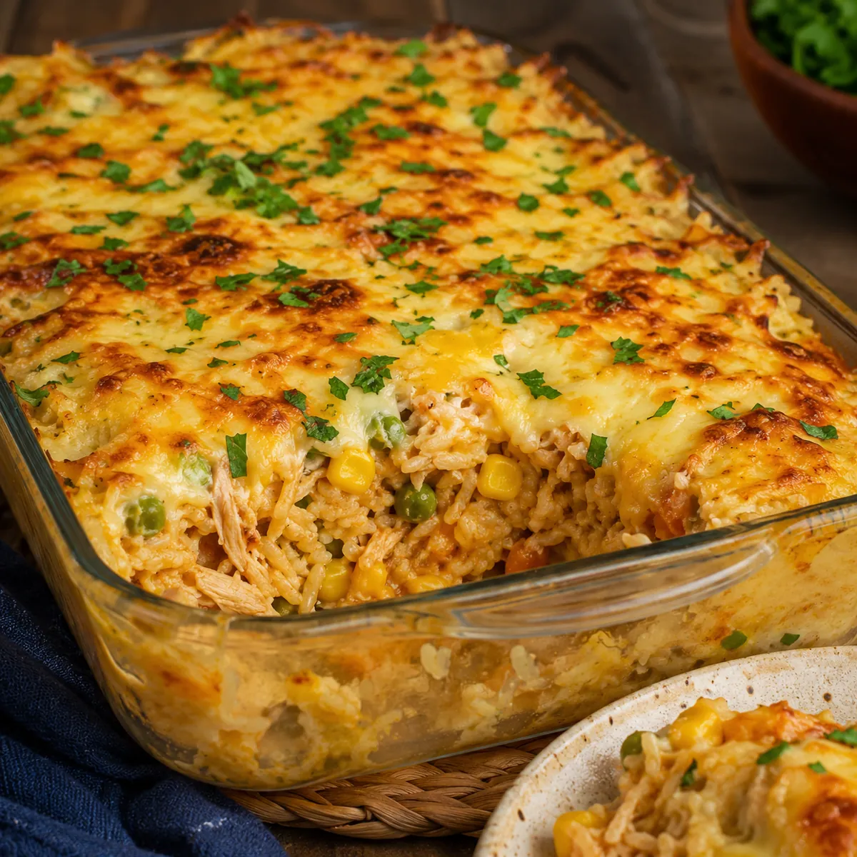 Arroz de Forno com Frango