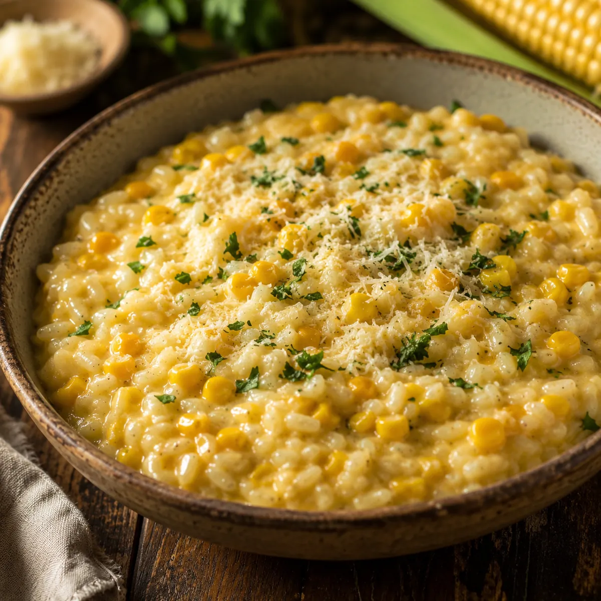 Risoto de Milho Cremoso