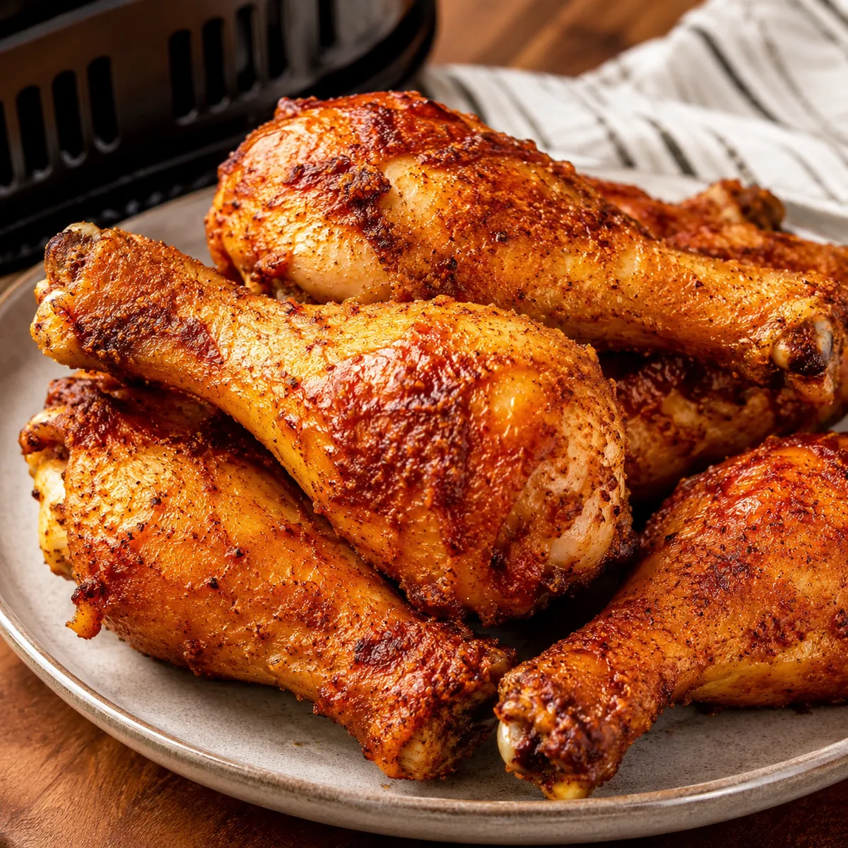 Coxa de Frango Crocante na Airfryer