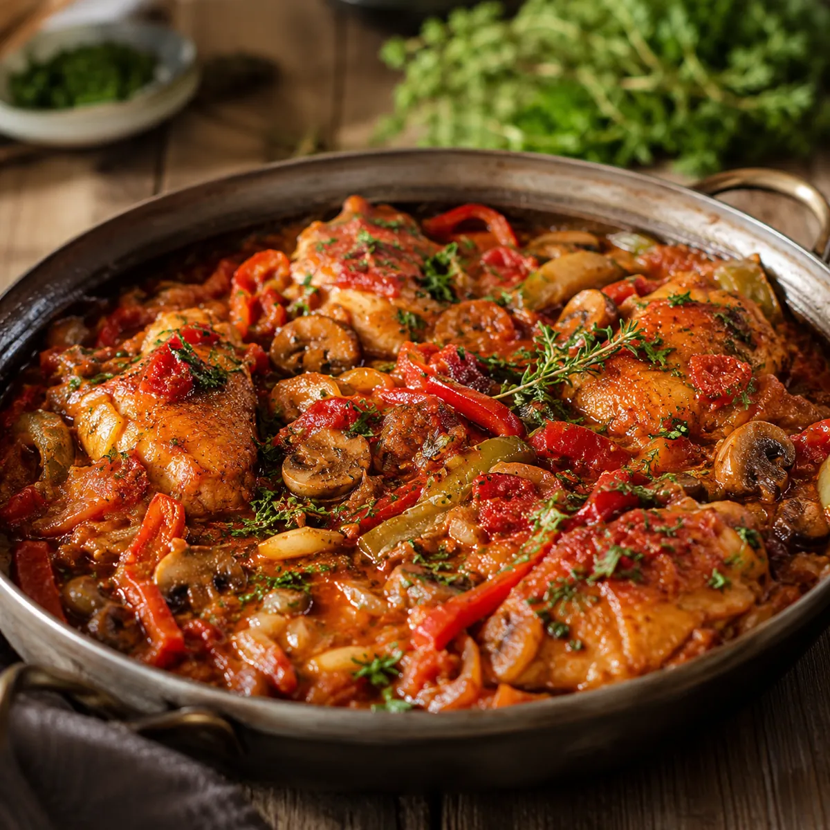 Frango à Caçadora