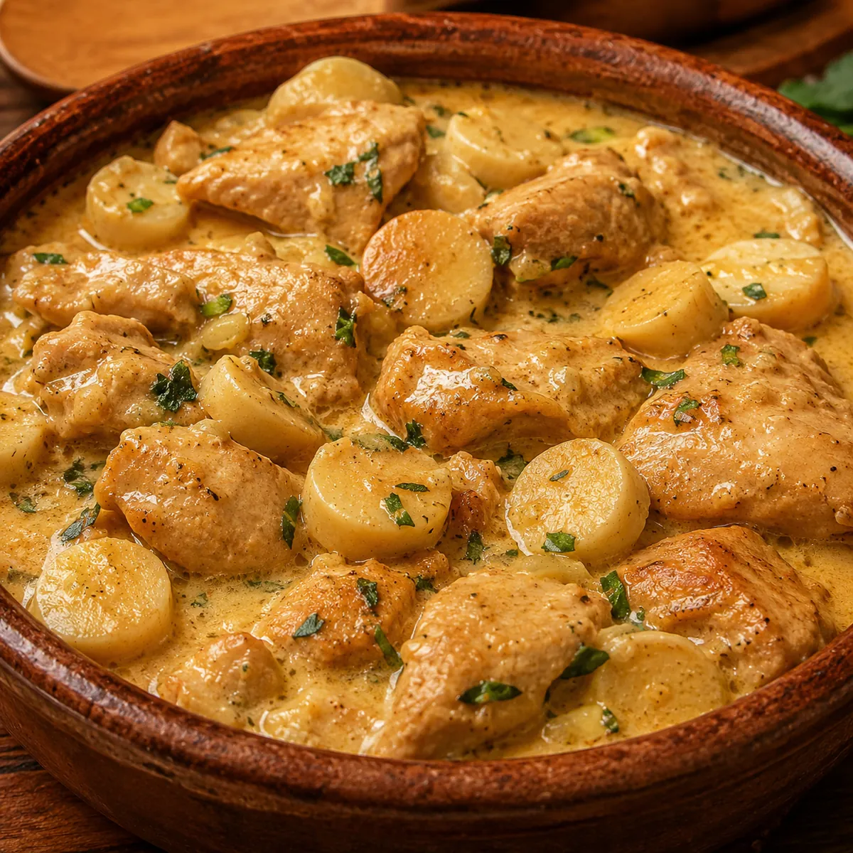 Frango com Palmito