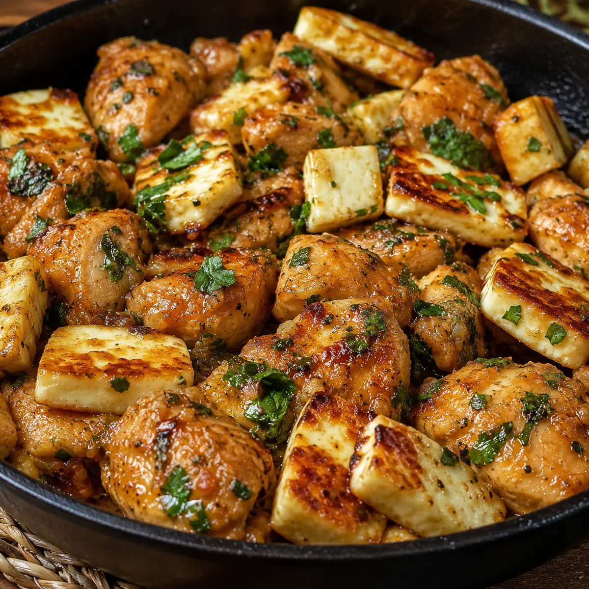 Frango com Queijo Coalho