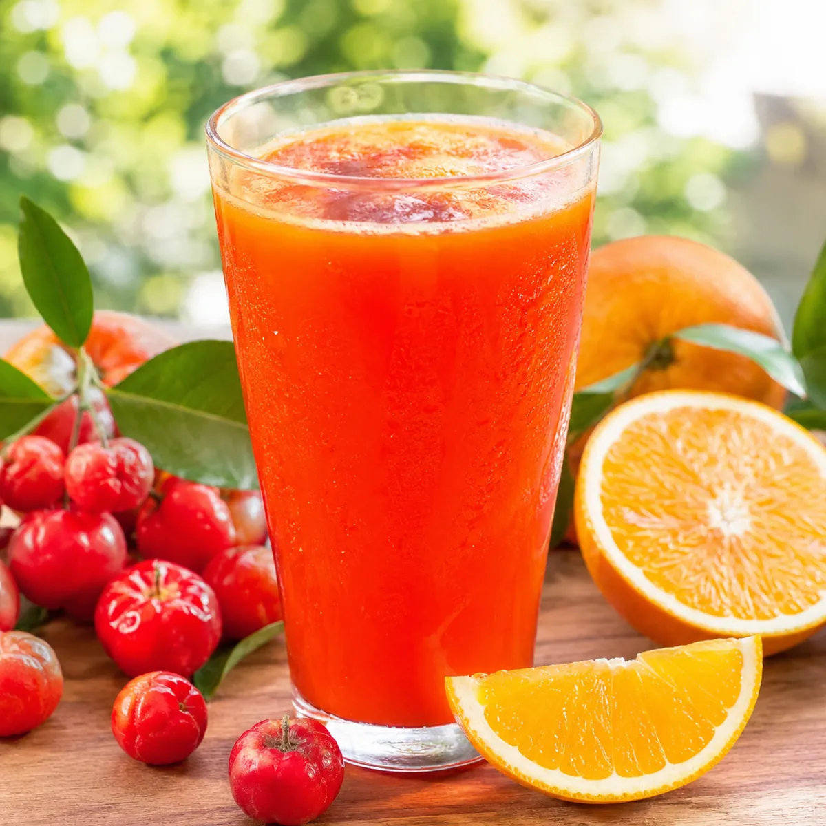Suco de Acerola com Laranja
