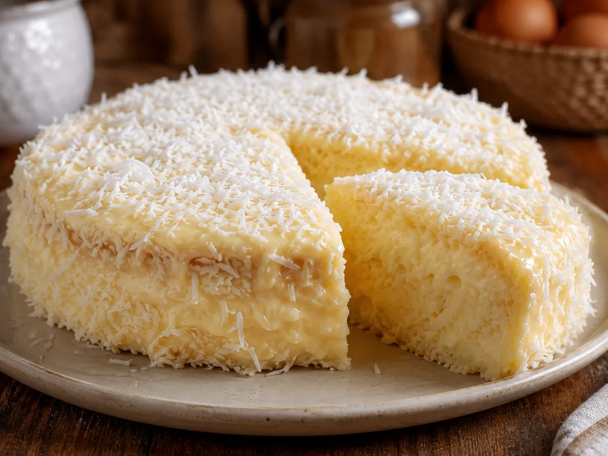 Bolo Gelado de Coco
