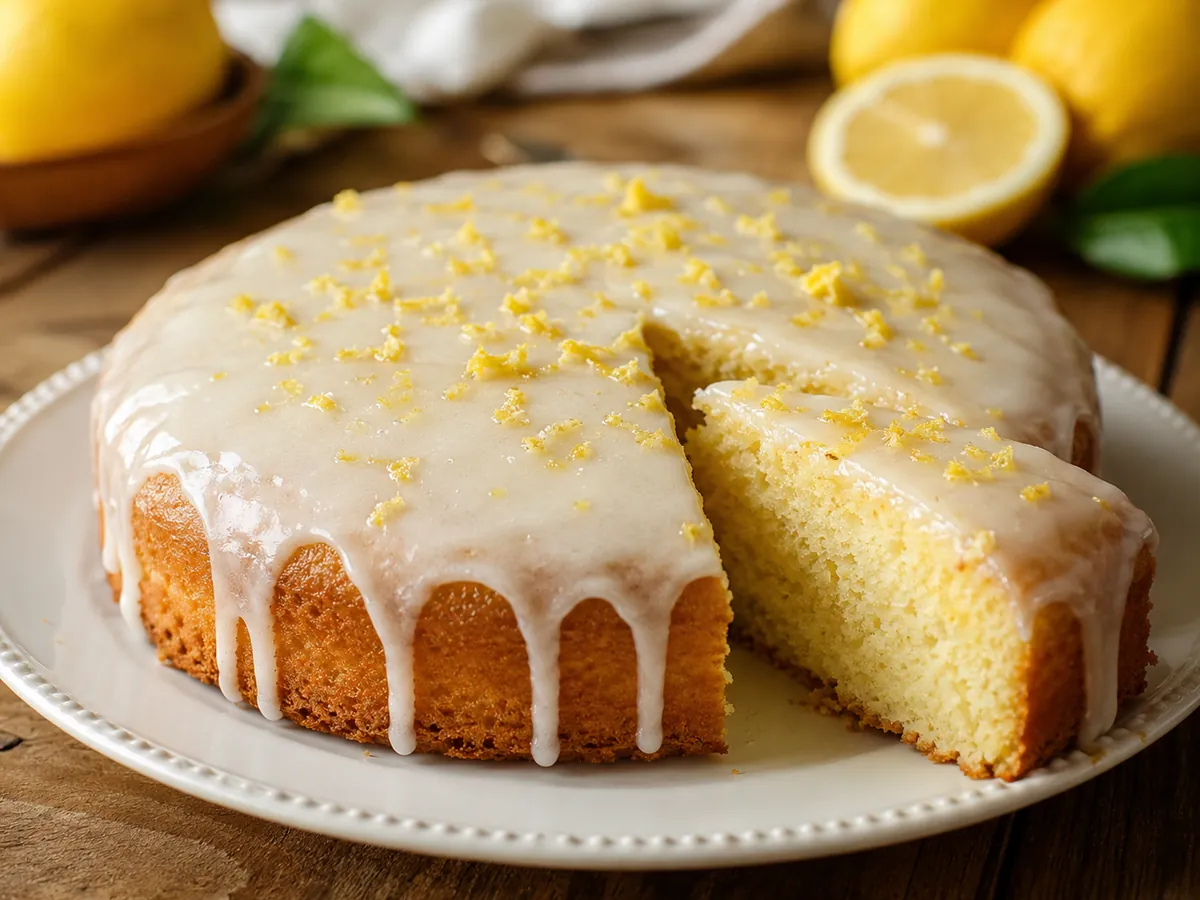 Bolo de Limão Siciliano