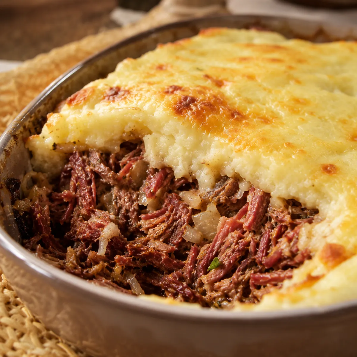 Escondidinho de Carne Seca