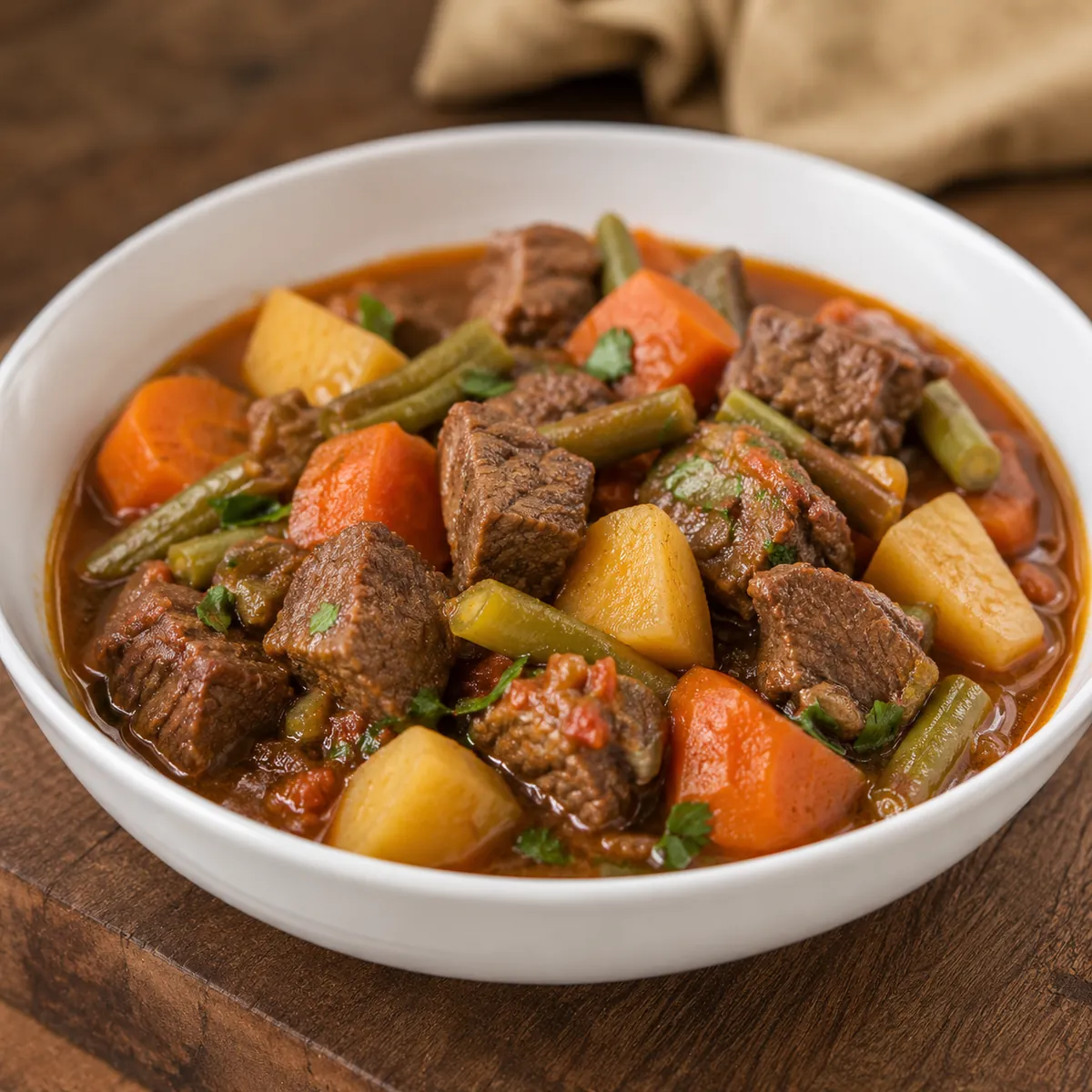 Picadinho de Carne com Legumes