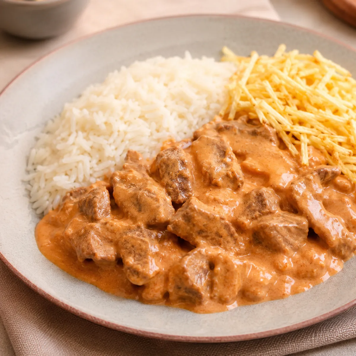 Strogonoff de Carne Cremoso