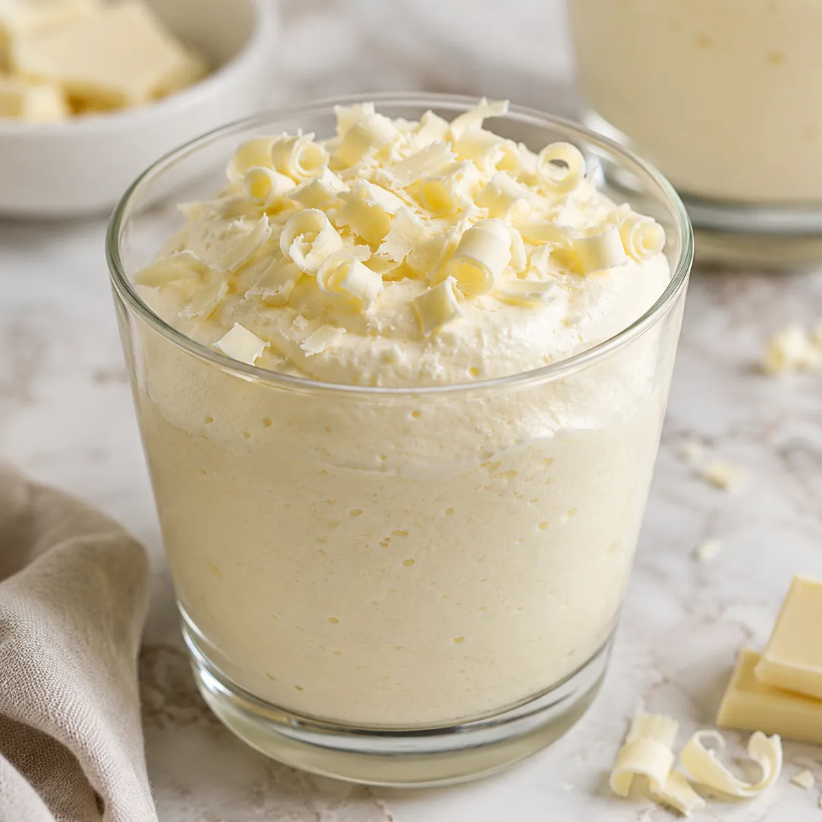 Mousse de Chocolate Branco