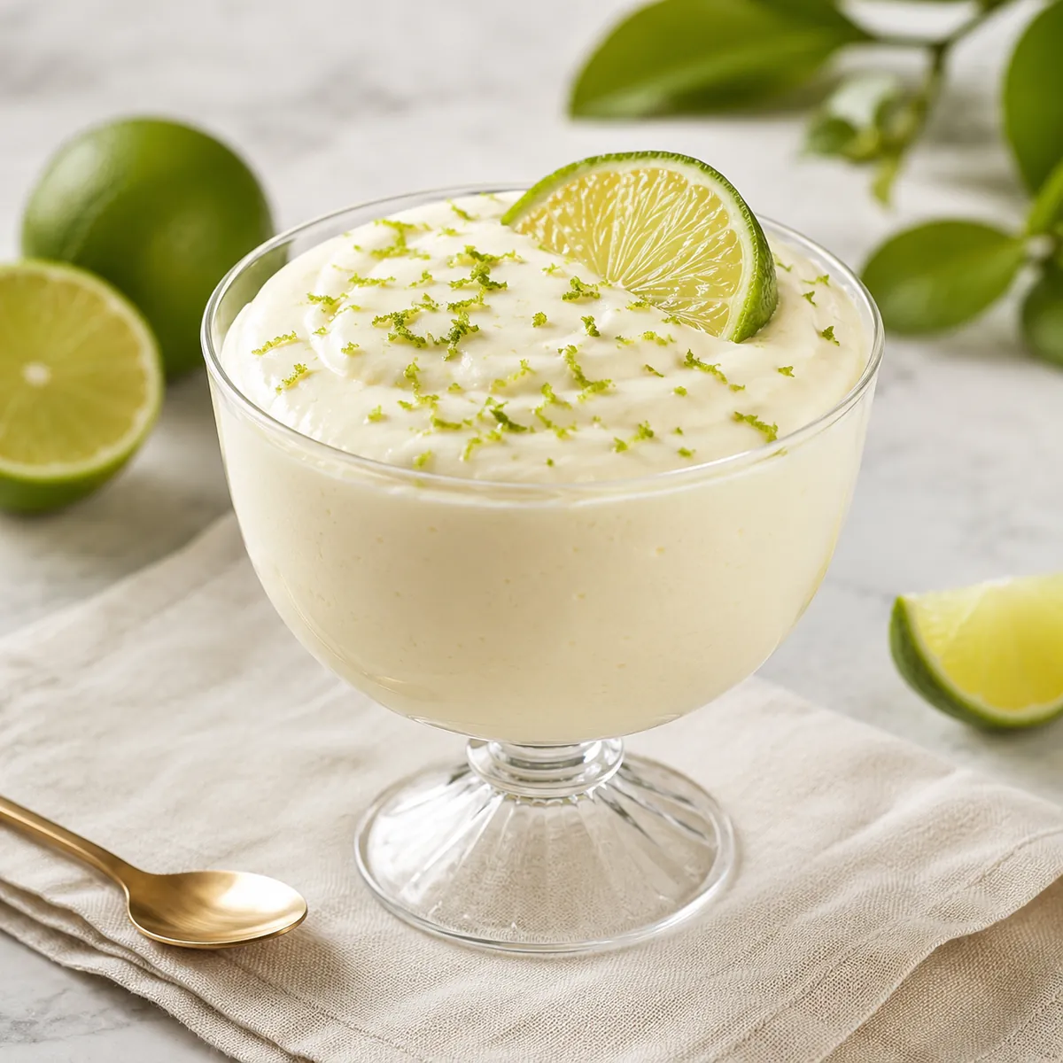 Mousse de Limão Rápida