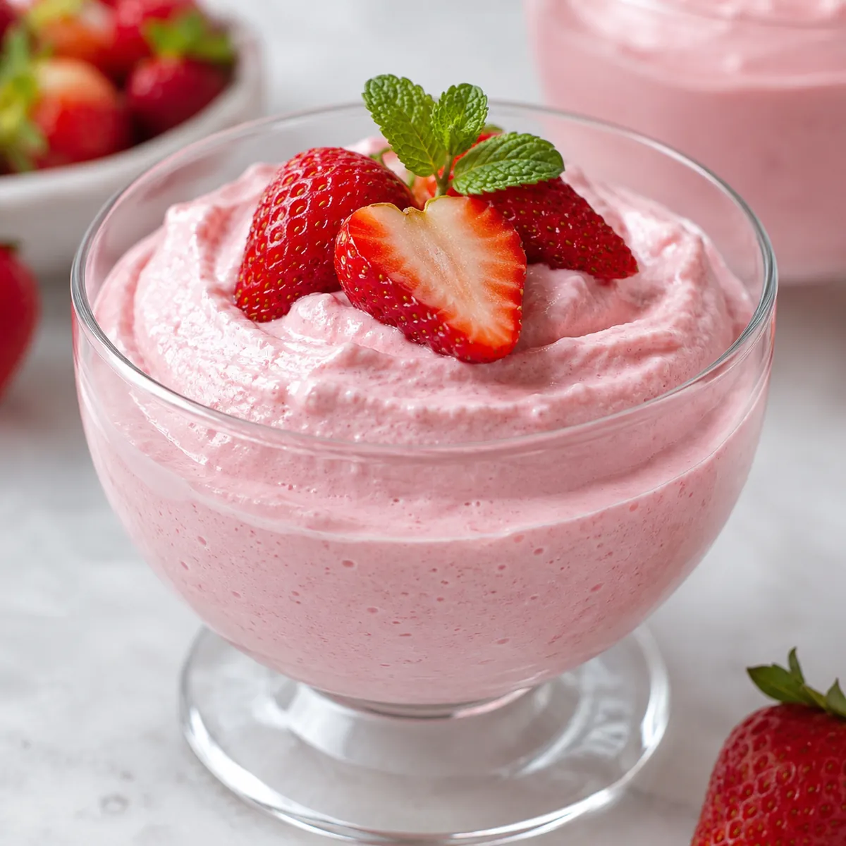 Mousse de Morango
