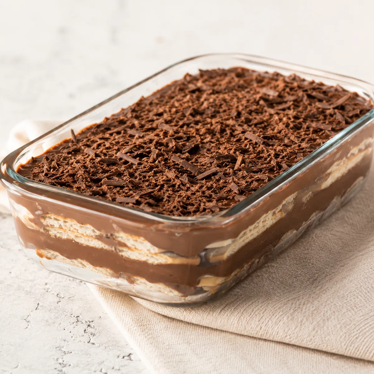 Pavê de Chocolate Fácil