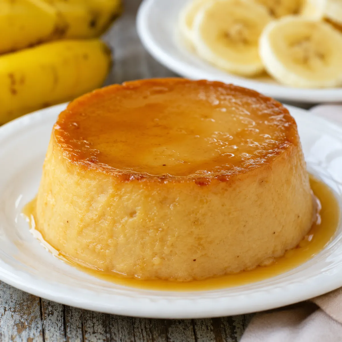 Pudim de Banana