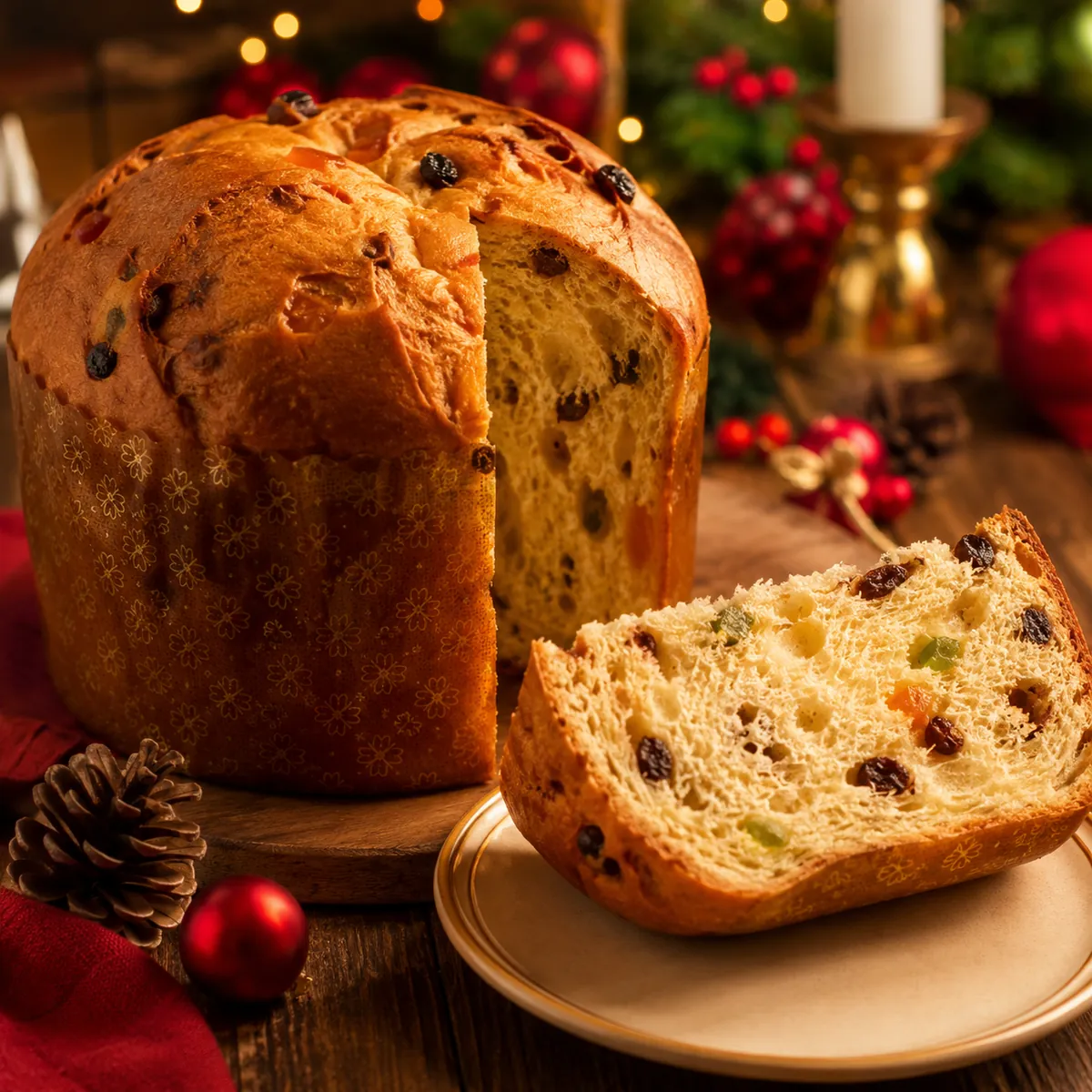Panetone Caseiro Tradicional