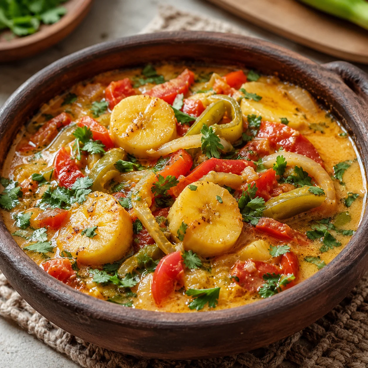 Moqueca Vegana de Banana-da-Terra