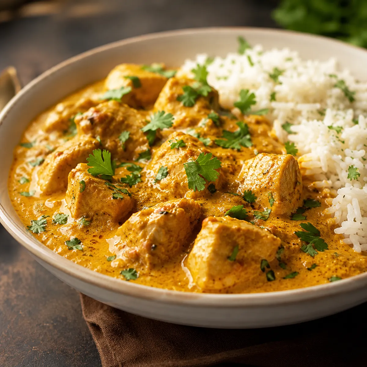 Curry de Frango Indiano