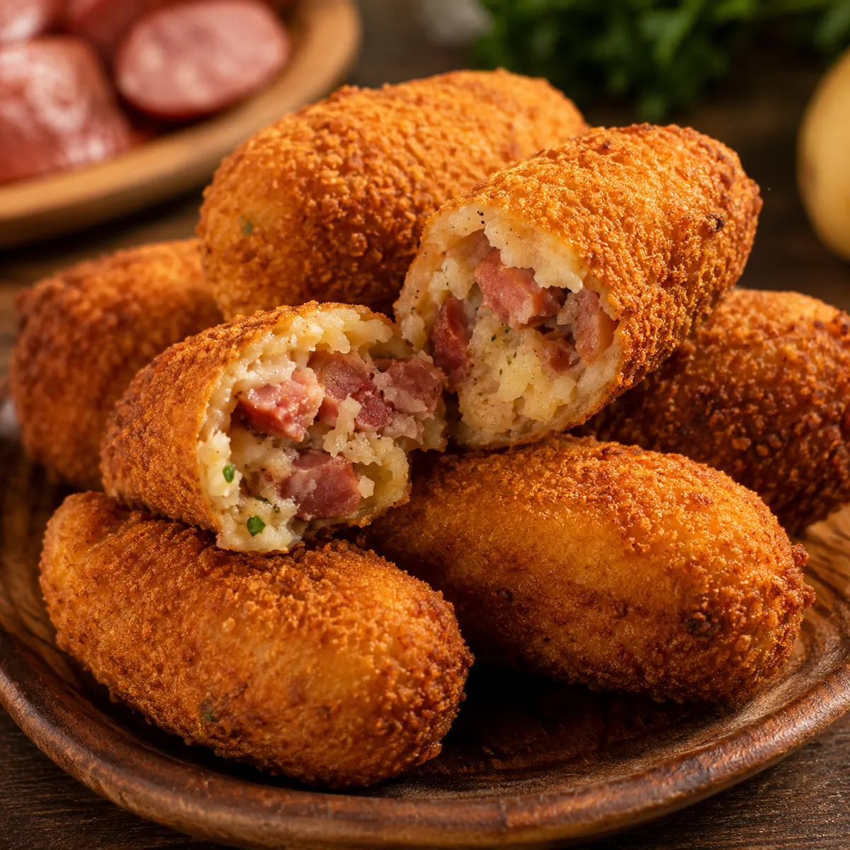 Croquete de Calabresa