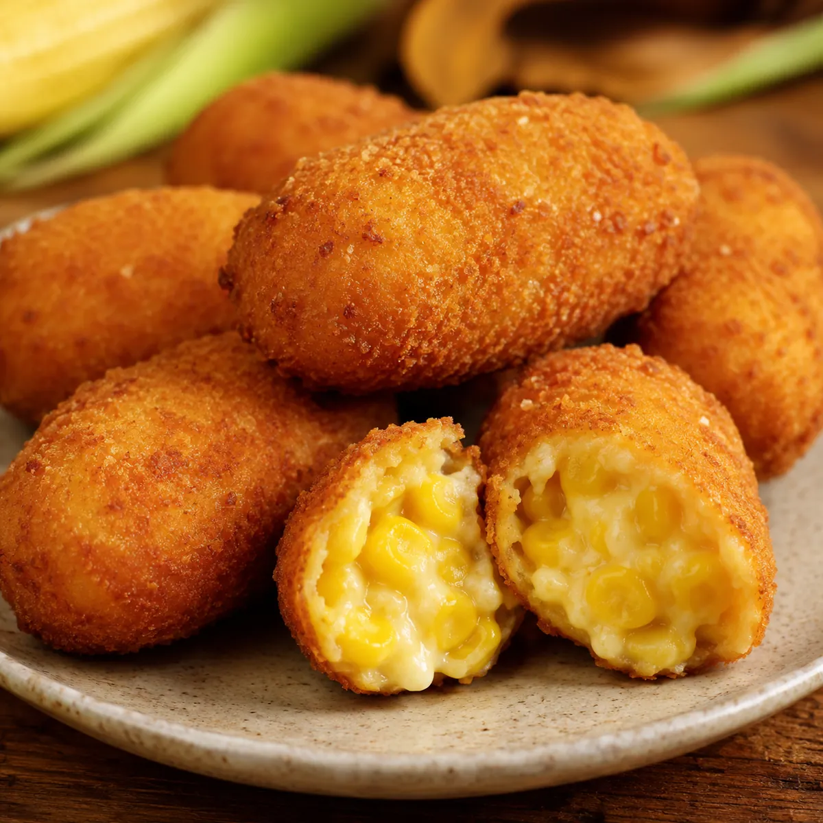 Croquete de Milho Cremoso