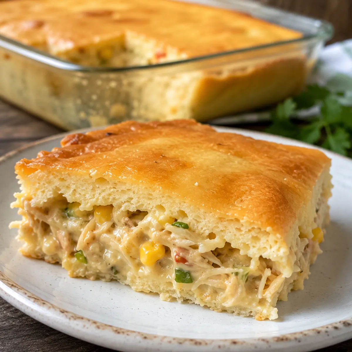Torta Cremosa de Frango de Liquidificador