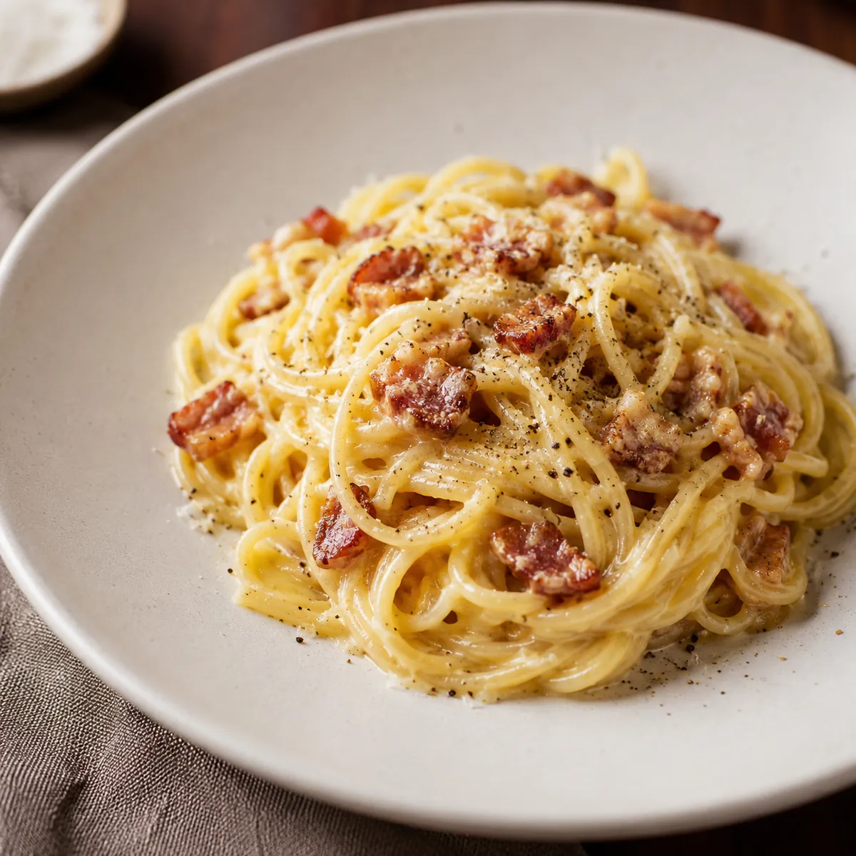 Espaguete à Carbonara