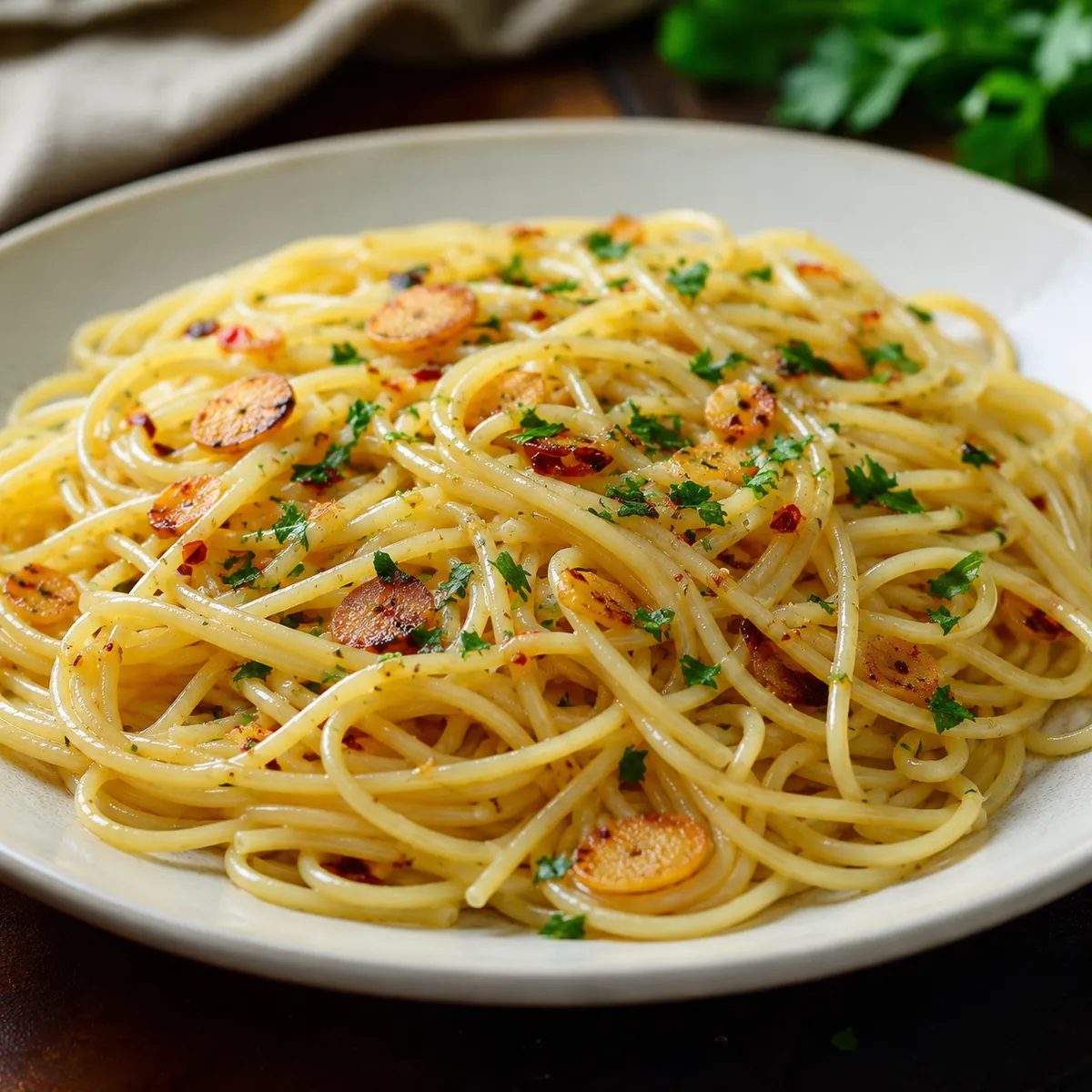 Macarrão Alho e Óleo