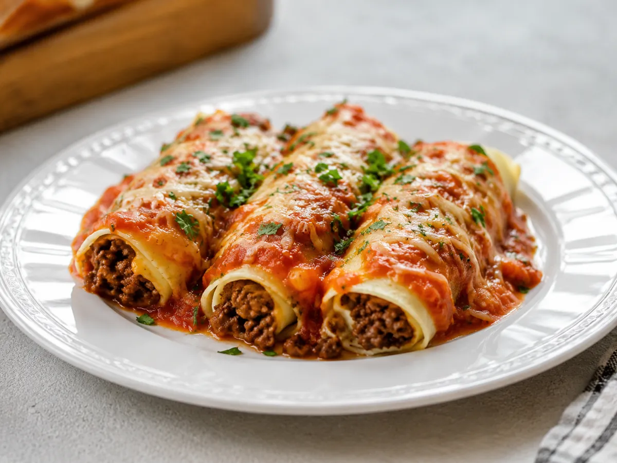 Panqueca de Carne Moída