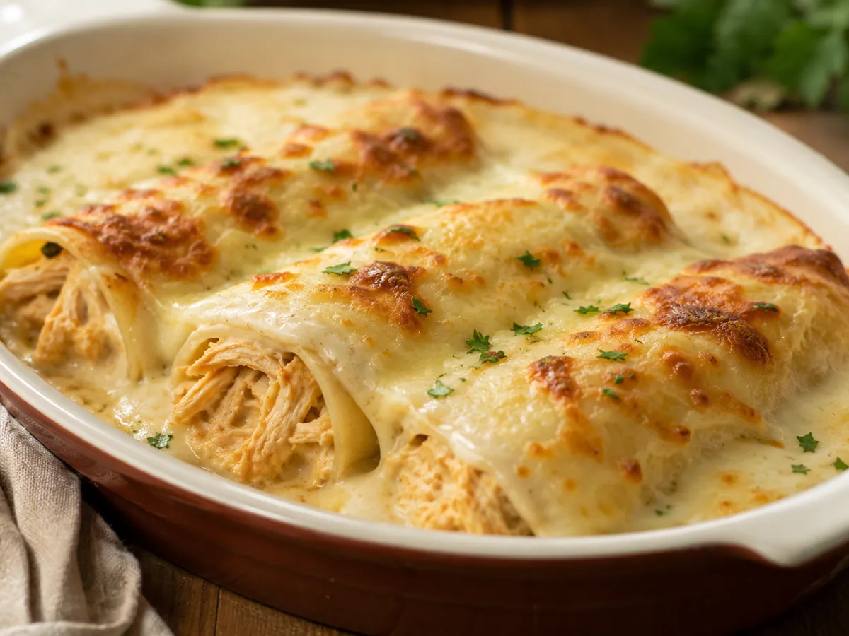 Panqueca de Frango com Catupiry