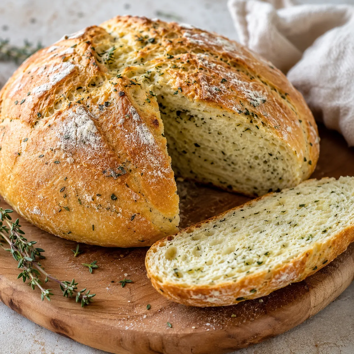 Pão Caseiro de Ervas Finas