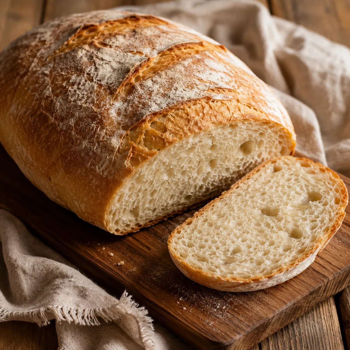 Pão Italiano Caseiro