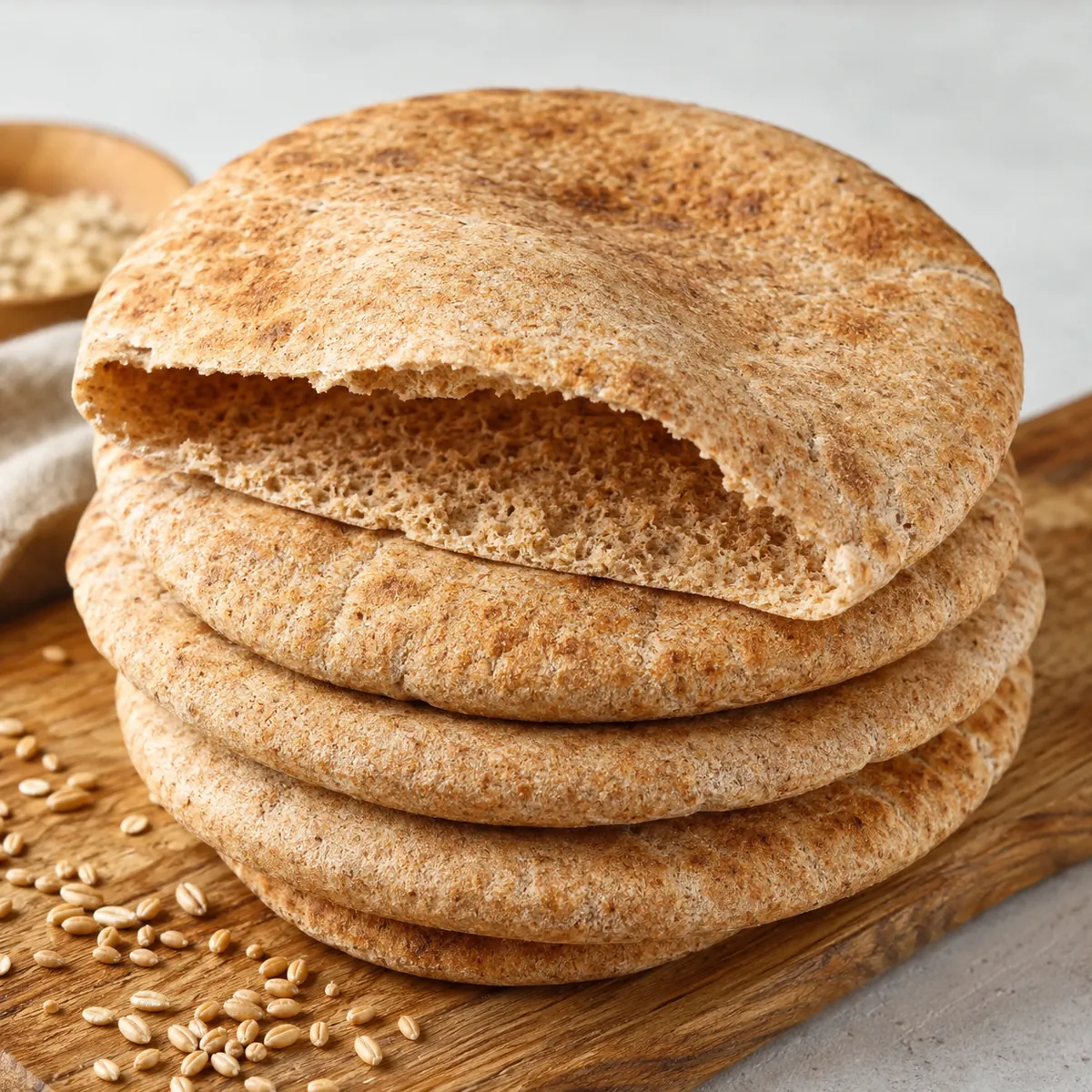 Pão Sírio Integral