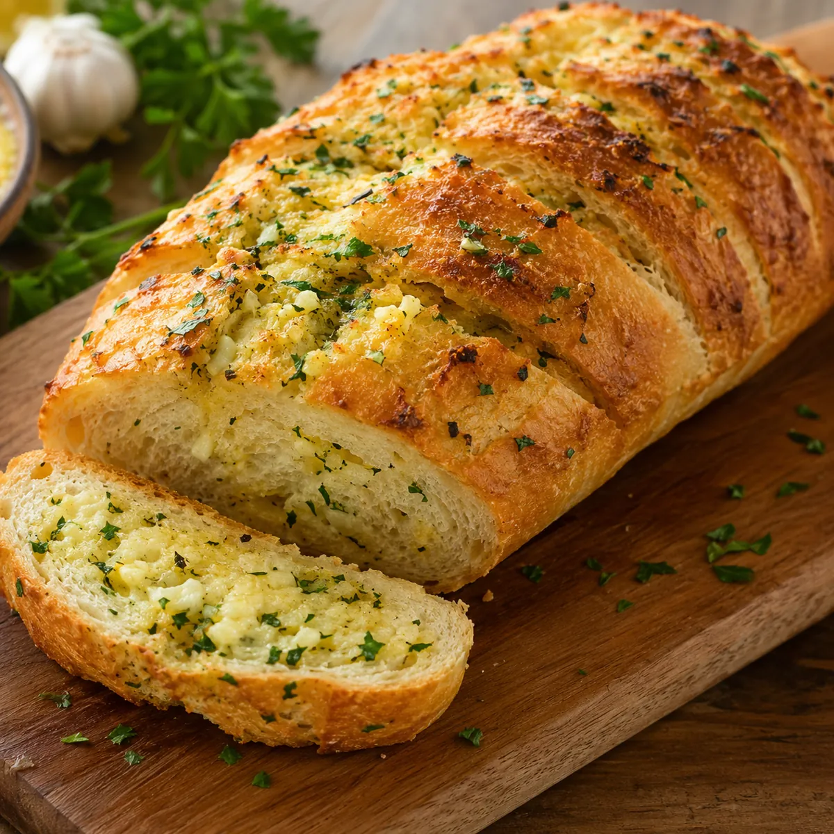 Pão de Alho Caseiro