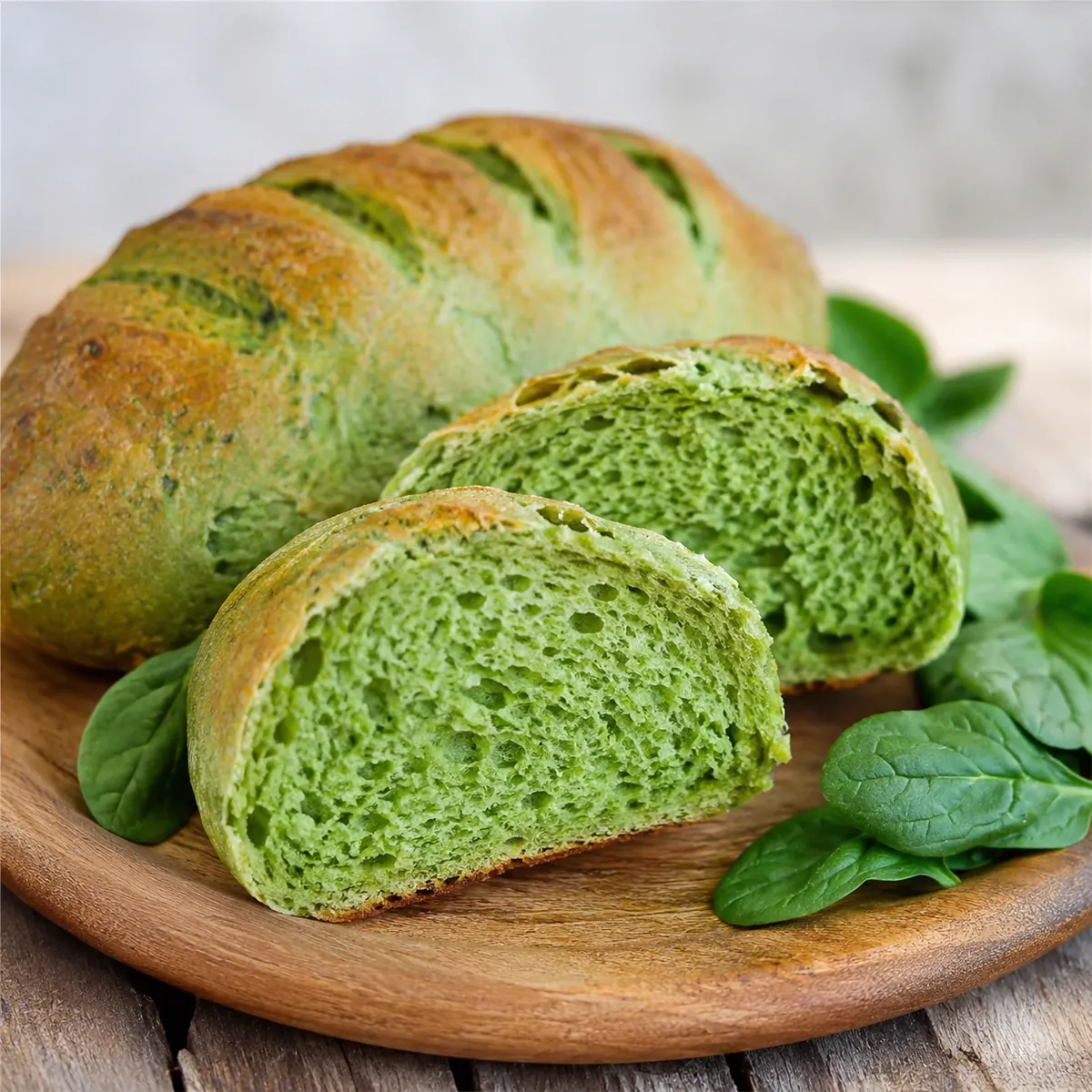 Pão de Espinafre
