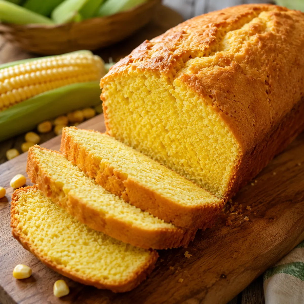Pão de Milho Caseiro