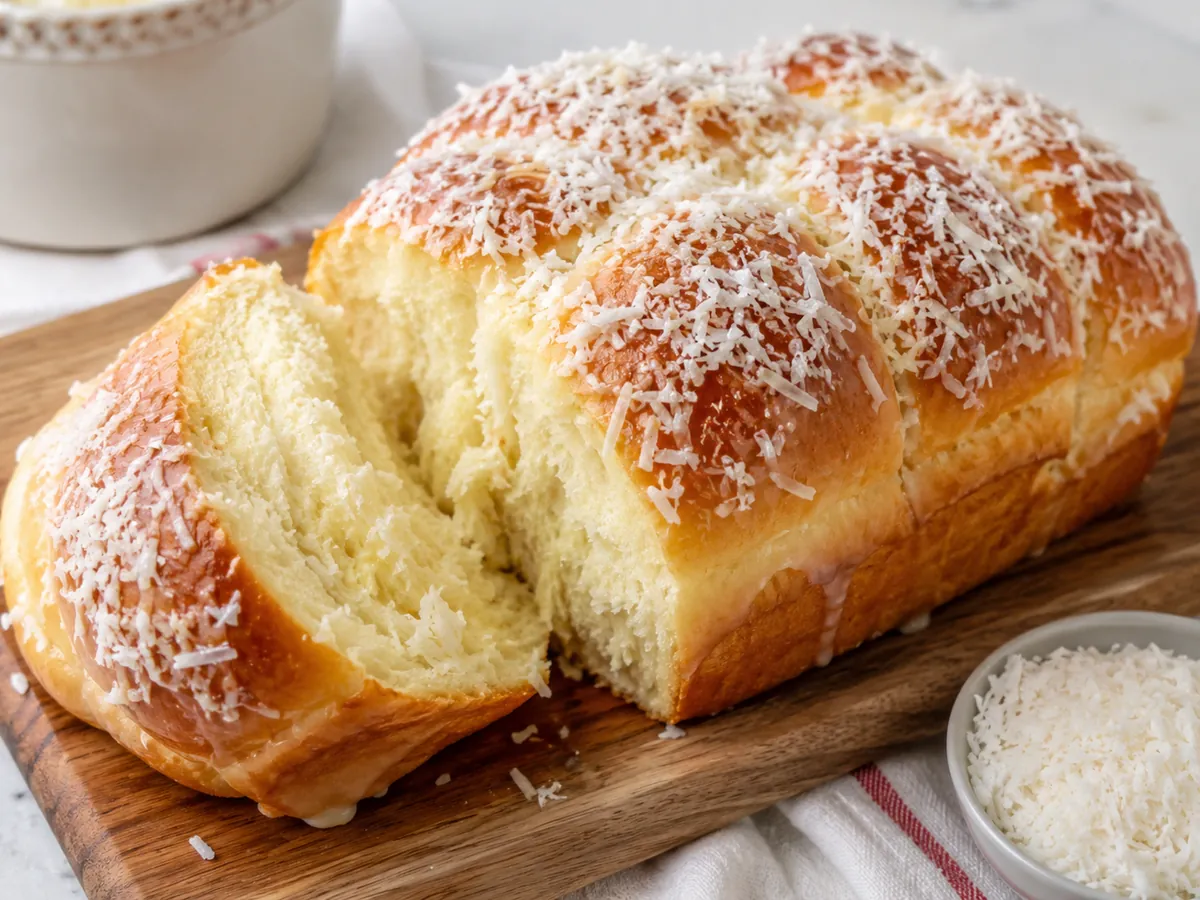 Pão Doce com Coco