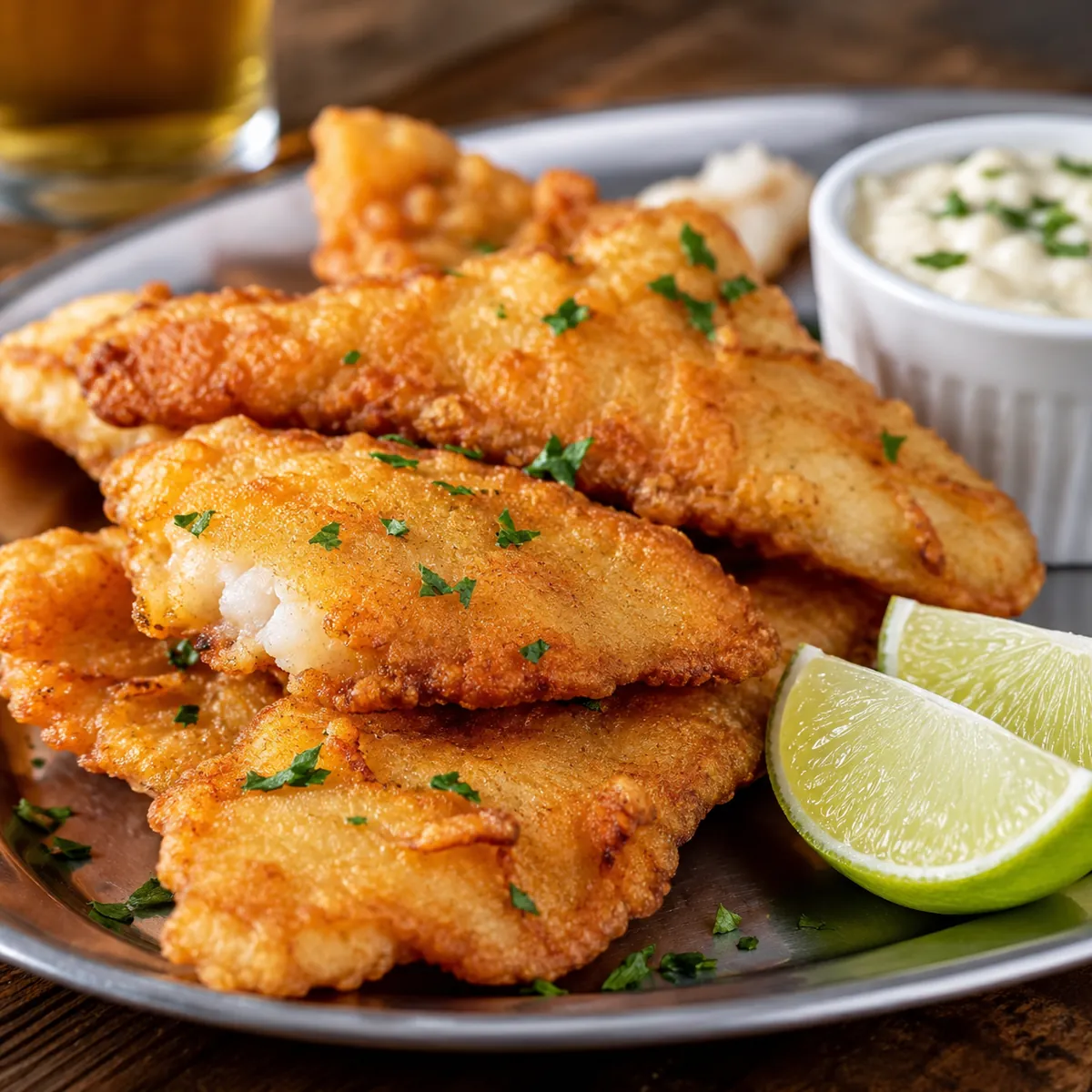 Peixe Frito Crocante de Boteco