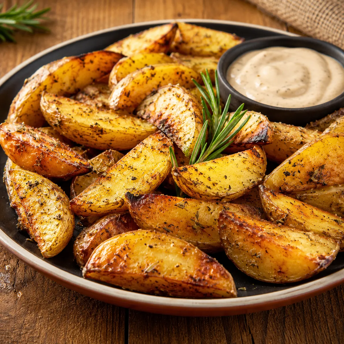 Batata Rústica Assada