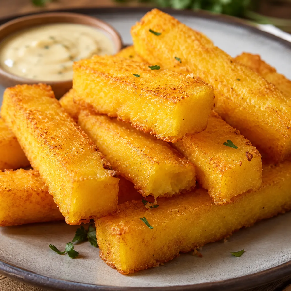 Polenta Frita Crocante