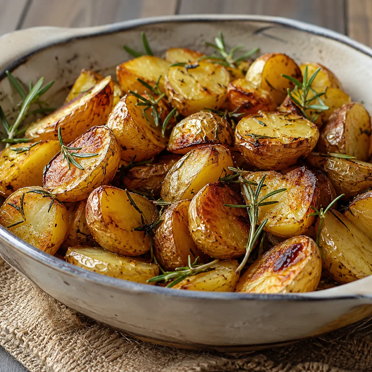 Batata Assada com Alecrim