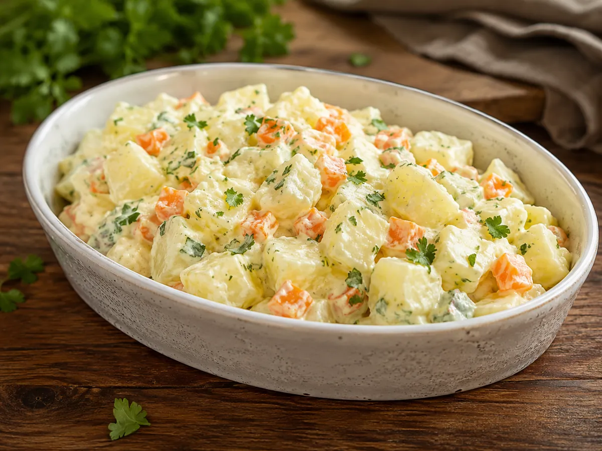 Salada de Batata Cremosa