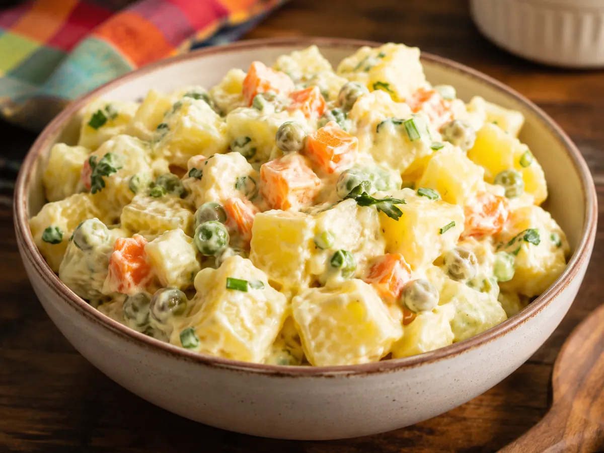 Salada de Batata com Maionese