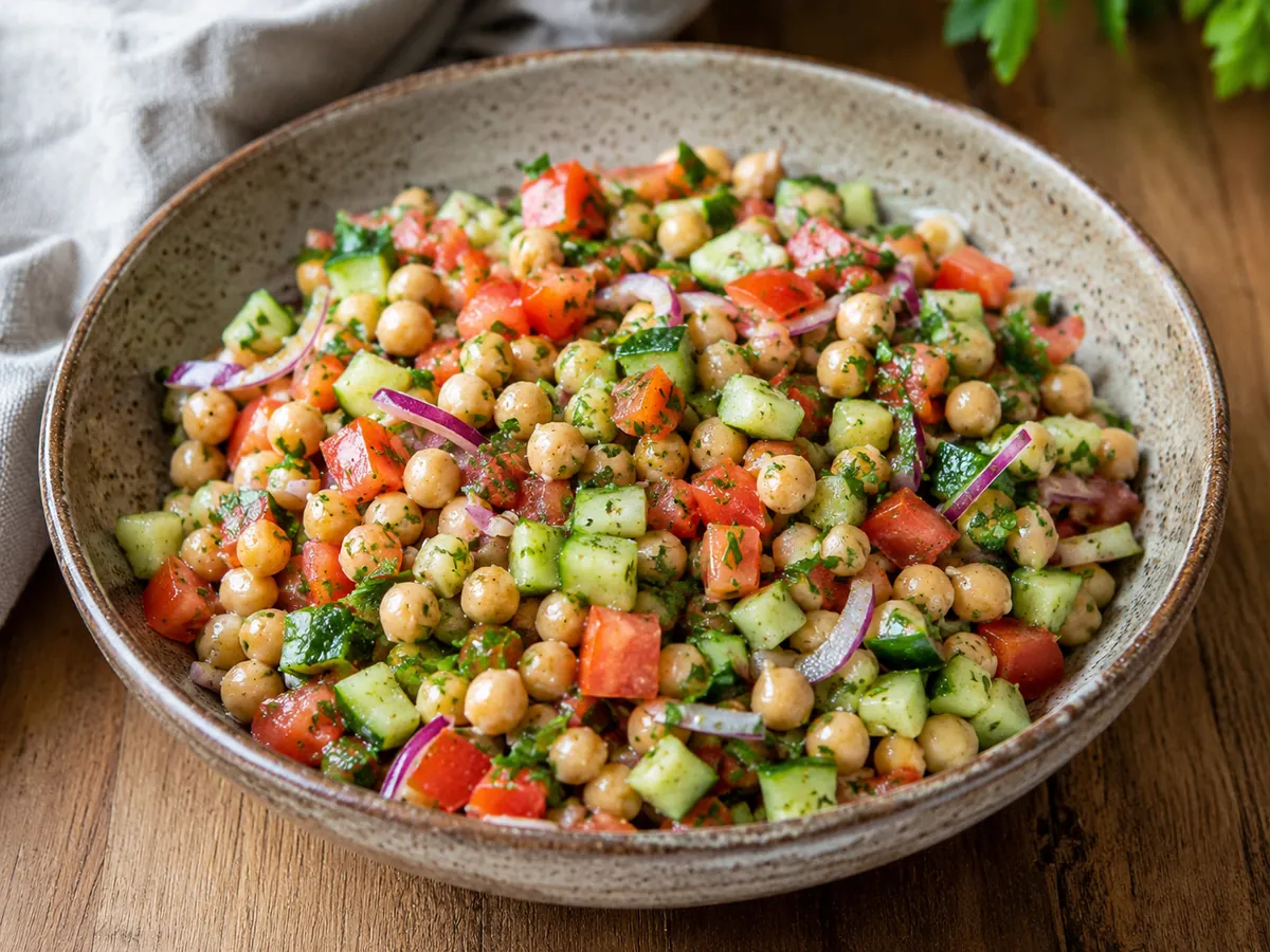Salada de Grão-de-Bico