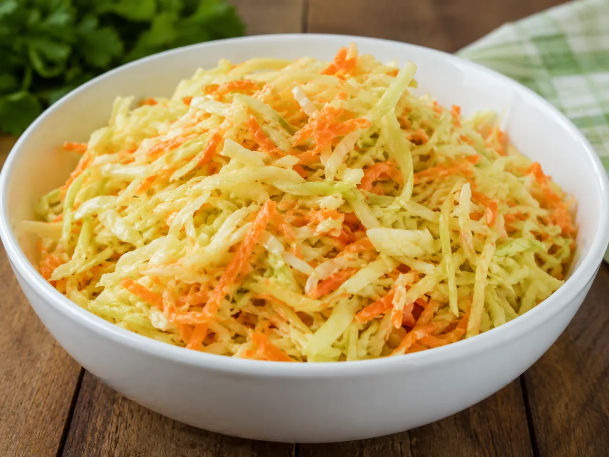 Salada de Repolho com Cenoura
