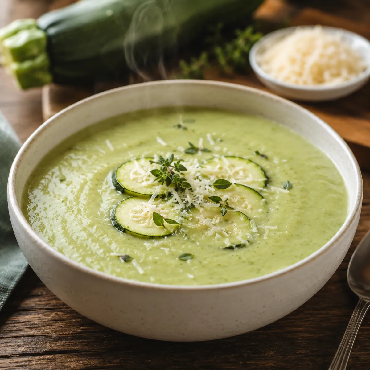 Sopa Cremosa de Abobrinha