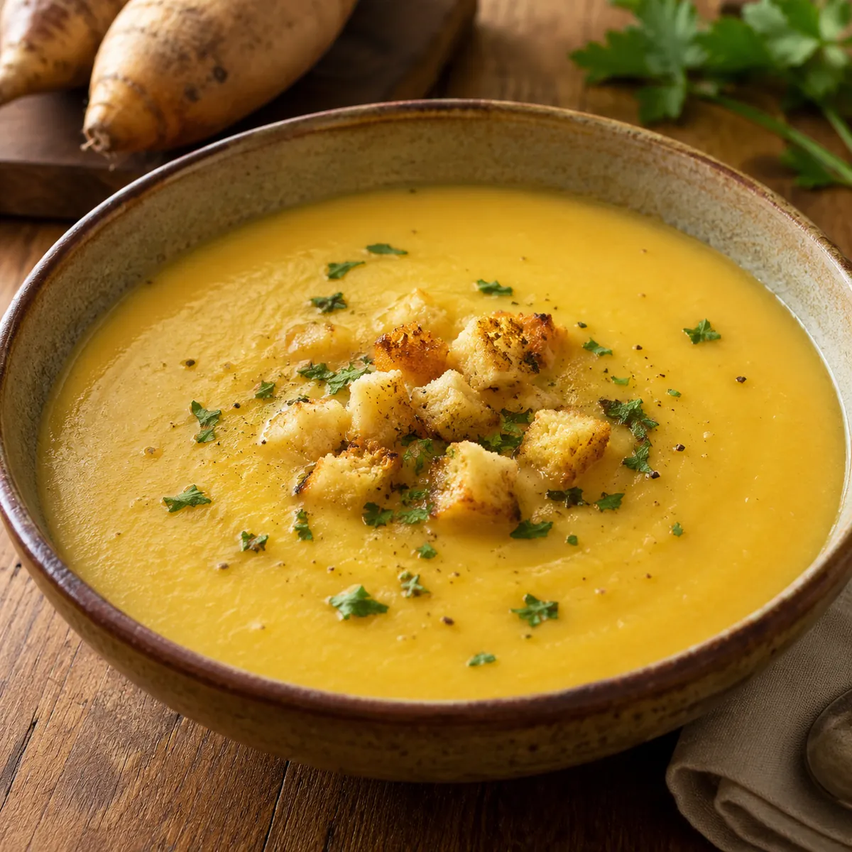 Sopa de Mandioquinha
