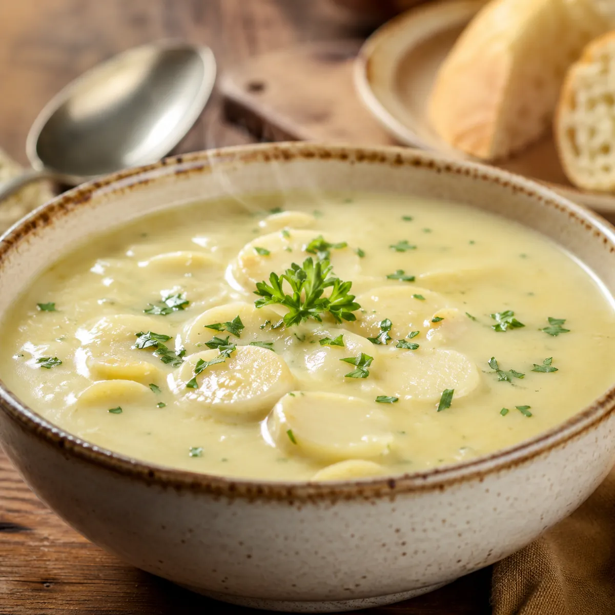 Sopa de Palmito Cremosa